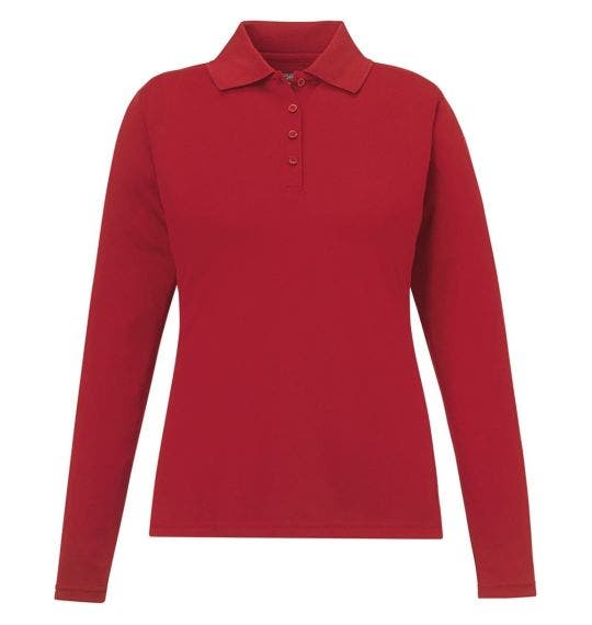 Polo Performance Manga Larga Femenino
