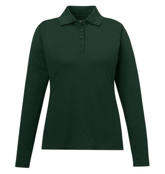 Polo Performance Manga Larga Femenino