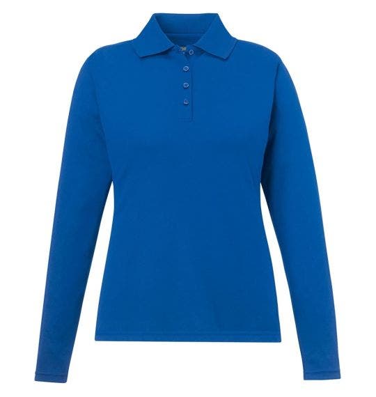 Polo Performance Manga Larga Femenino