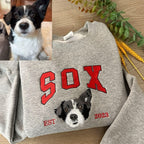 🐾 College with hyper-realistic embroidery 🧵